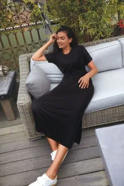 Next Short Sleeve Maxi Summer Dress