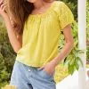 Next Lace Detail Short Sleeve Top -Women's Shirts & Blouses Sales 284 981s