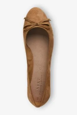 Next Forever Comfort® Round Toe Leather Ballerinas -Women's Shirts & Blouses Sales 365377s3