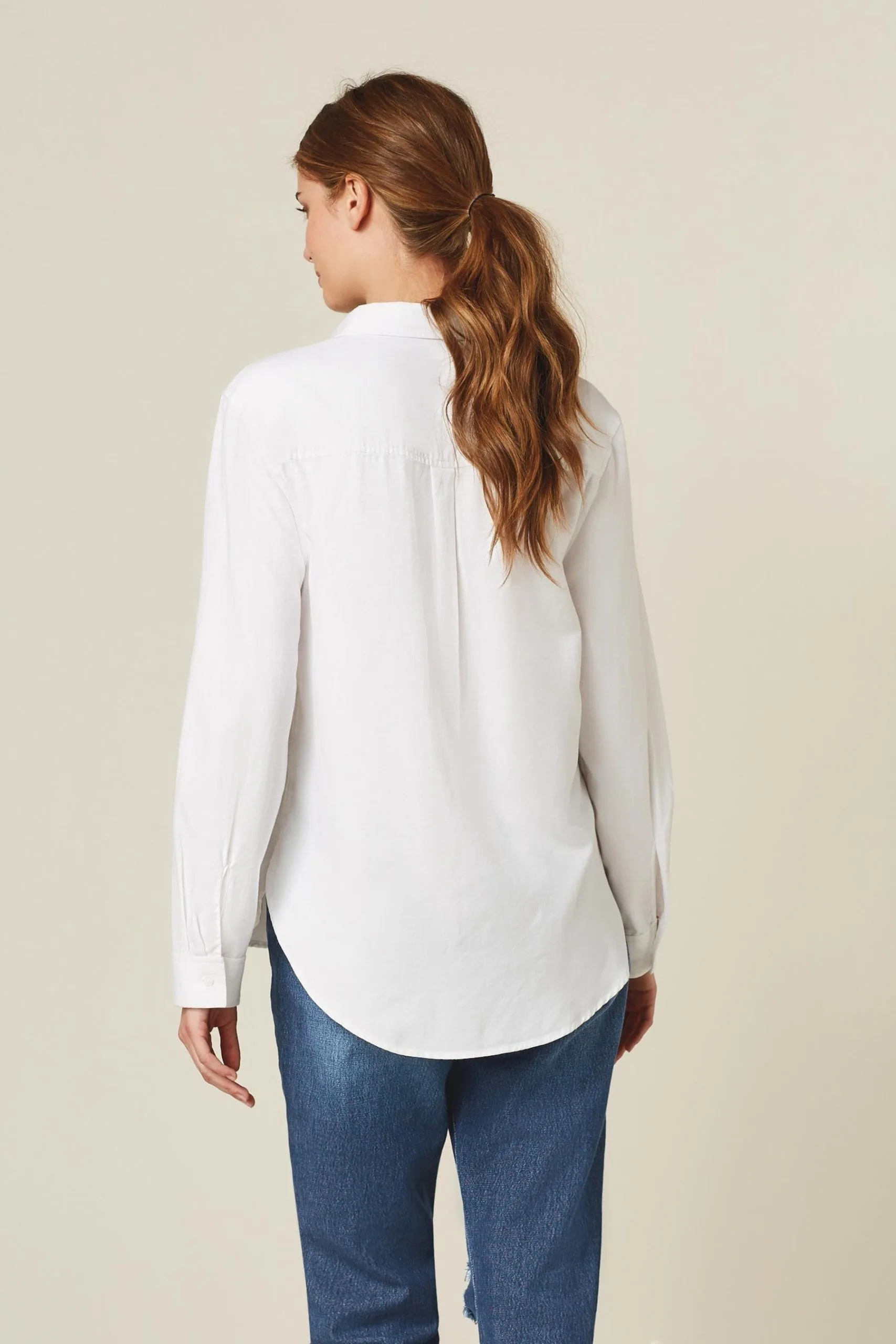 Next Casual Boyfriend Cotton Shirt 5 Next Casual Boyfriend Cotton Shirt - Image 3