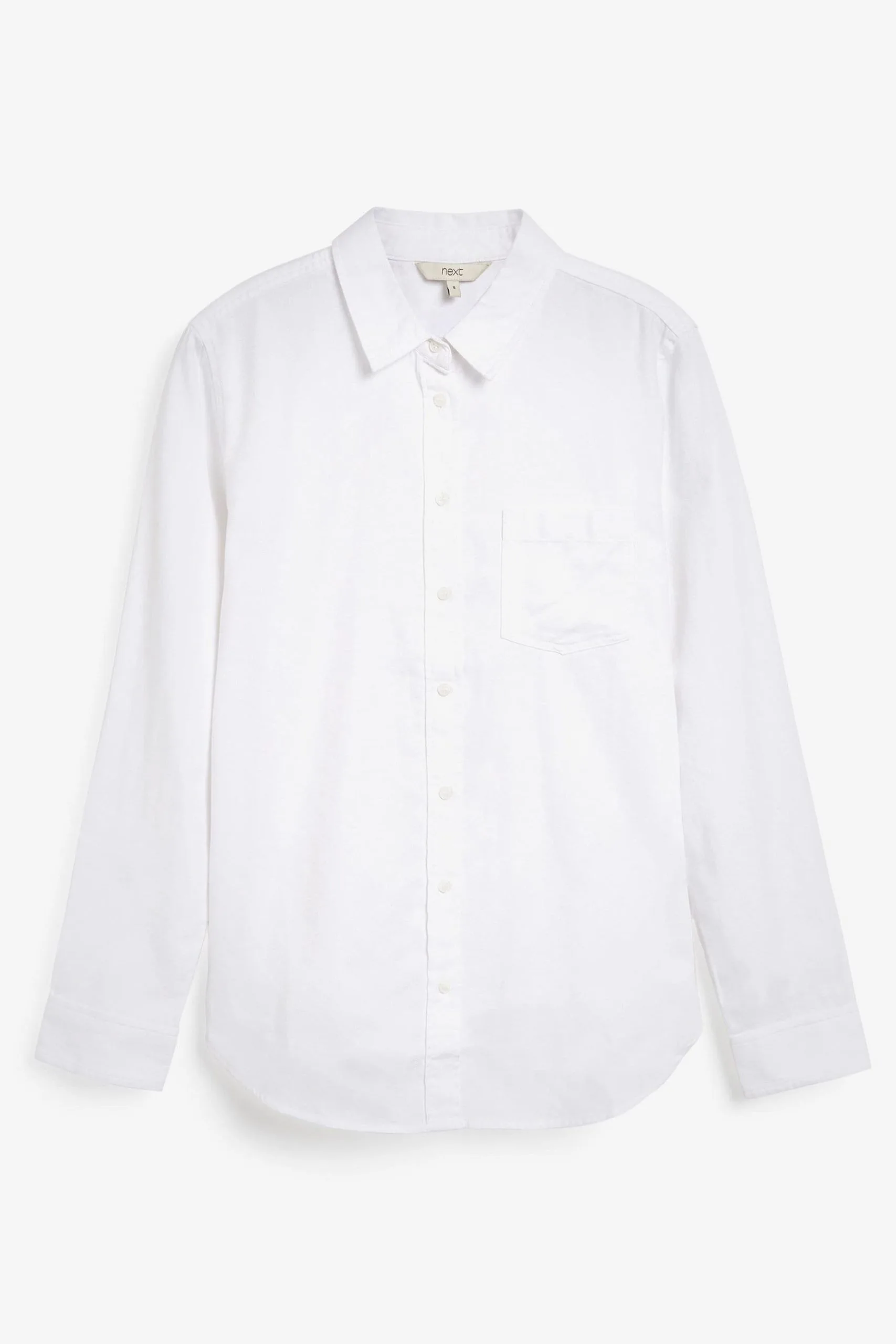 Next Casual Boyfriend Cotton Shirt 8 Next Casual Boyfriend Cotton Shirt - Image 6