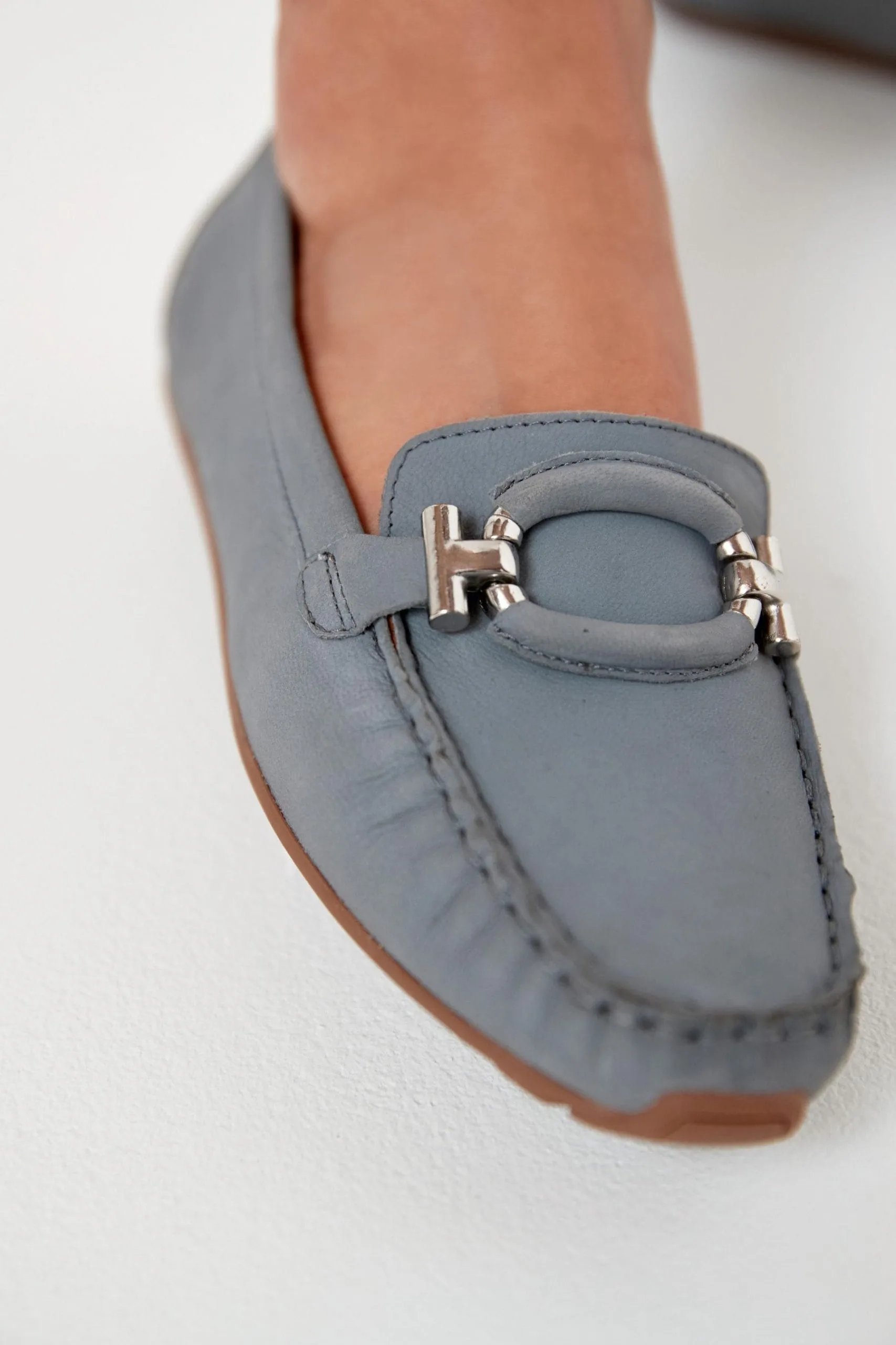 Next Forever Comfort® Leather Hardware Driver Shoes 4 Next Forever Comfort® Leather Hardware Driver Shoes - Image 2