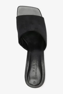 Next Forever Comfort® Block Heel Mule Sandals -Women's Shirts & Blouses Sales A07298s6