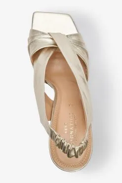 Next Signature Leather Twist Detail Sandals -Women's Shirts & Blouses Sales A07309s4