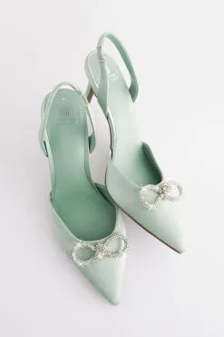 Next Forever Comfort® Slingback Bow Heels -Women's Shirts & Blouses Sales A0D895s3