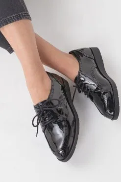 Next Black Forever Comfort® EVA Lace-Up Patent Shoes -Women's Shirts & Blouses Sales A18173s3