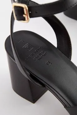 Next Signature Leather Weave Block Heel Sandals -Women's Shirts & Blouses Sales A1C888s8