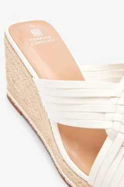 Next Forever Comfort® Weave Mule Wedges -Women's Shirts & Blouses Sales A1Y139s6