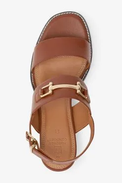 Next Forever Comfort® Leather Snaffle Block Sandals -Women's Shirts & Blouses Sales A2A154s5