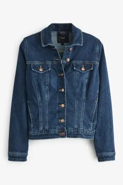 Next Fuller Bust Denim Jacket -Women's Shirts & Blouses Sales A47 350s5