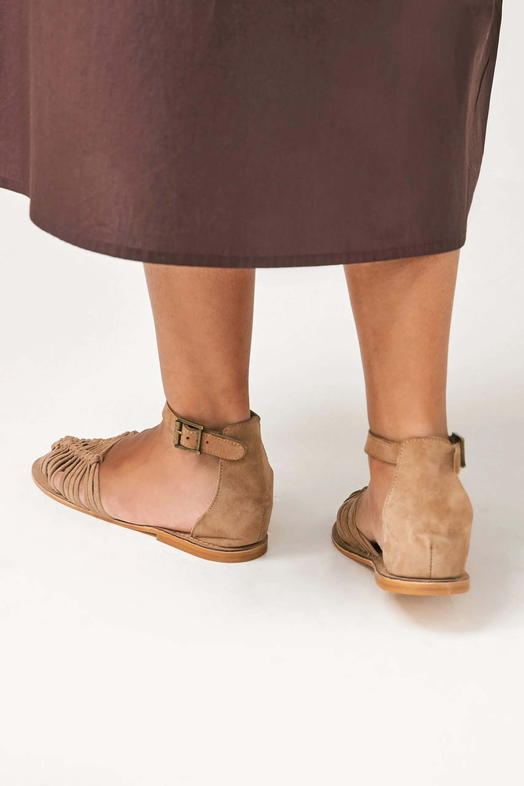 Next Ankle Strap Huarache Sandals 4 Next Ankle Strap Huarache Sandals - Image 2