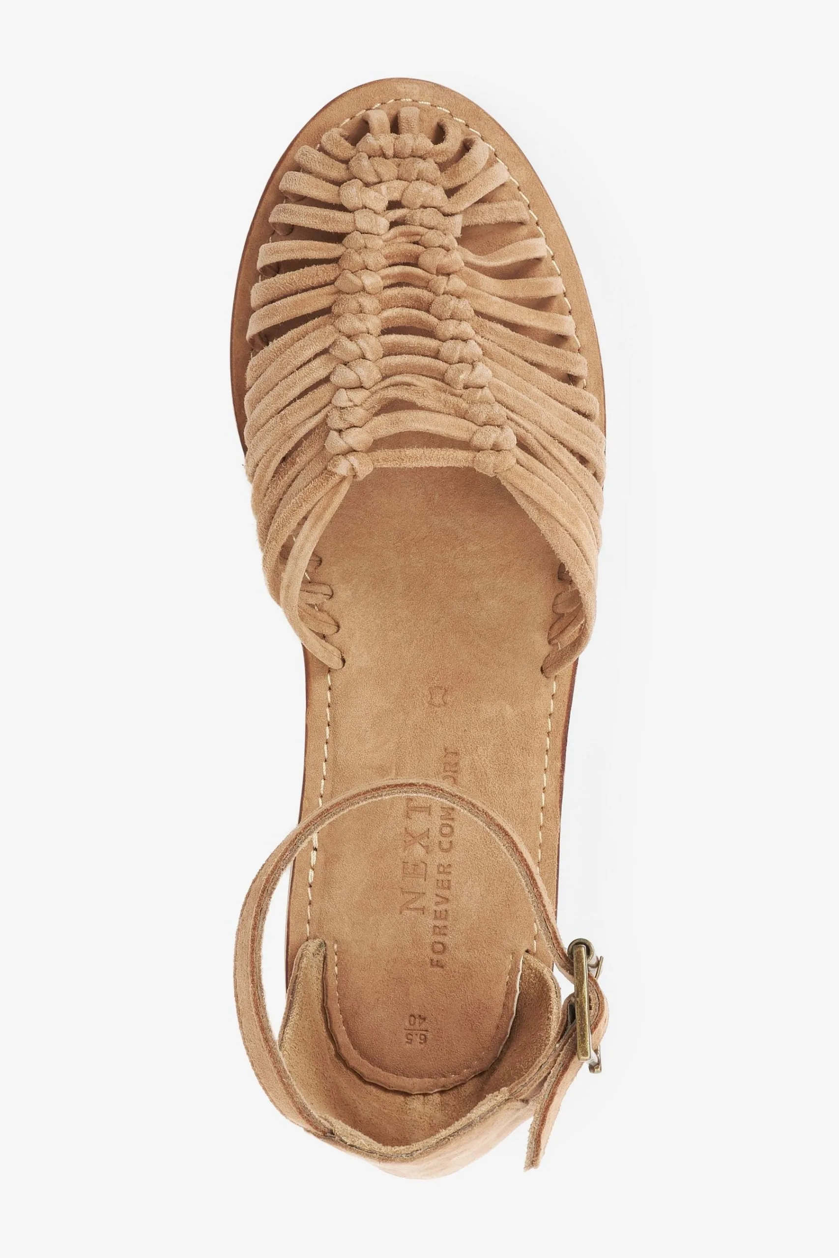 Next Ankle Strap Huarache Sandals 8 Next Ankle Strap Huarache Sandals - Image 6
