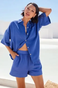 Next Shirt With Linen