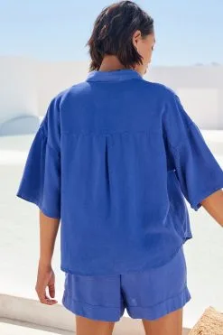 Next Shirt With Linen -Women's Shirts & Blouses Sales A67 889s5