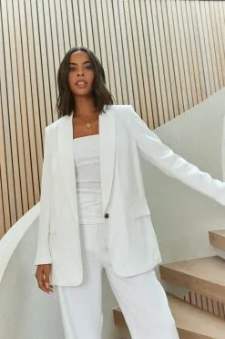 Next Relaxed Fit Single Breasted Blazer