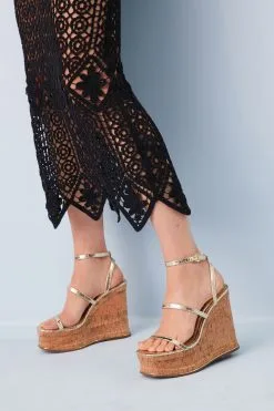 Next Forever Comfort® Cork High Platform Wedges