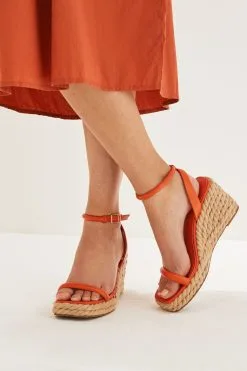 Next Forever Comfort® Square Toe Espadrille Wedges