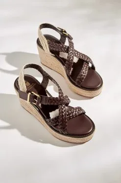 Next Forever Comfort® Weave Strap Wedges