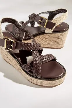 Next Forever Comfort® Weave Strap Wedges -Women's Shirts & Blouses Sales A8Y118s3