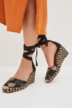 Next Forever Comfort® Wrap Square Toe Wedges