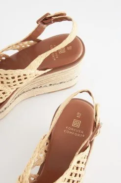 Next Forever Comfort® Macrame Strap Wedges -Women's Shirts & Blouses Sales A9Z 467s6