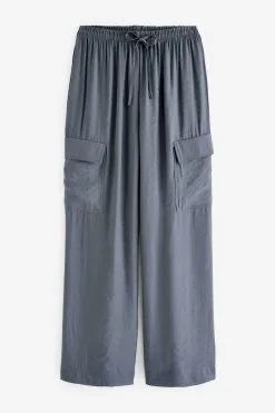 Next Wide Leg Utility Trousers With Pockets -Women's Shirts & Blouses Sales C01 763s6