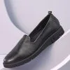 Next Black Forever Comfort® With Motionflex Leather Slip-On Shoes