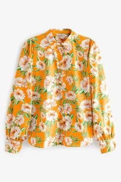 Next Slim Fitting Signature Long Sleeve Shirt -Women's Shirts & Blouses Sales C07883s5