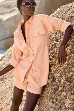 Next Oversized Denim Shirt