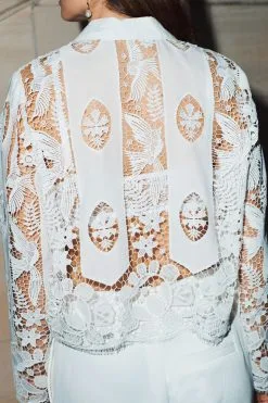 Next Premium Occasion Collared Lace Long Sleeve Shirt -Women's Shirts & Blouses Sales C16 383s3