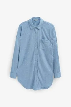 Next Long Sleeve Crinkle Texture Pocket Shirt -Women's Shirts & Blouses Sales C18 822s5