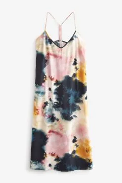 Next Racer Back V-Neck Midi Slip Summer Dress -Women's Shirts & Blouses Sales C19 810s6