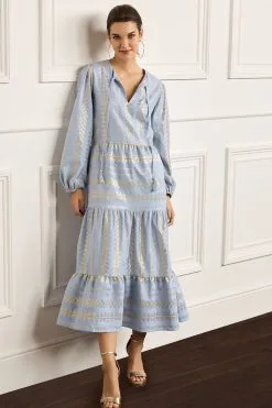 Next Jacquard Kaftan Style Midi Dress