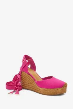 Next Forever Comfort® Tie Up Wedges 13 Next Forever Comfort® Tie Up Wedges -Women's Shirts & Blouses Sales C22 371s5