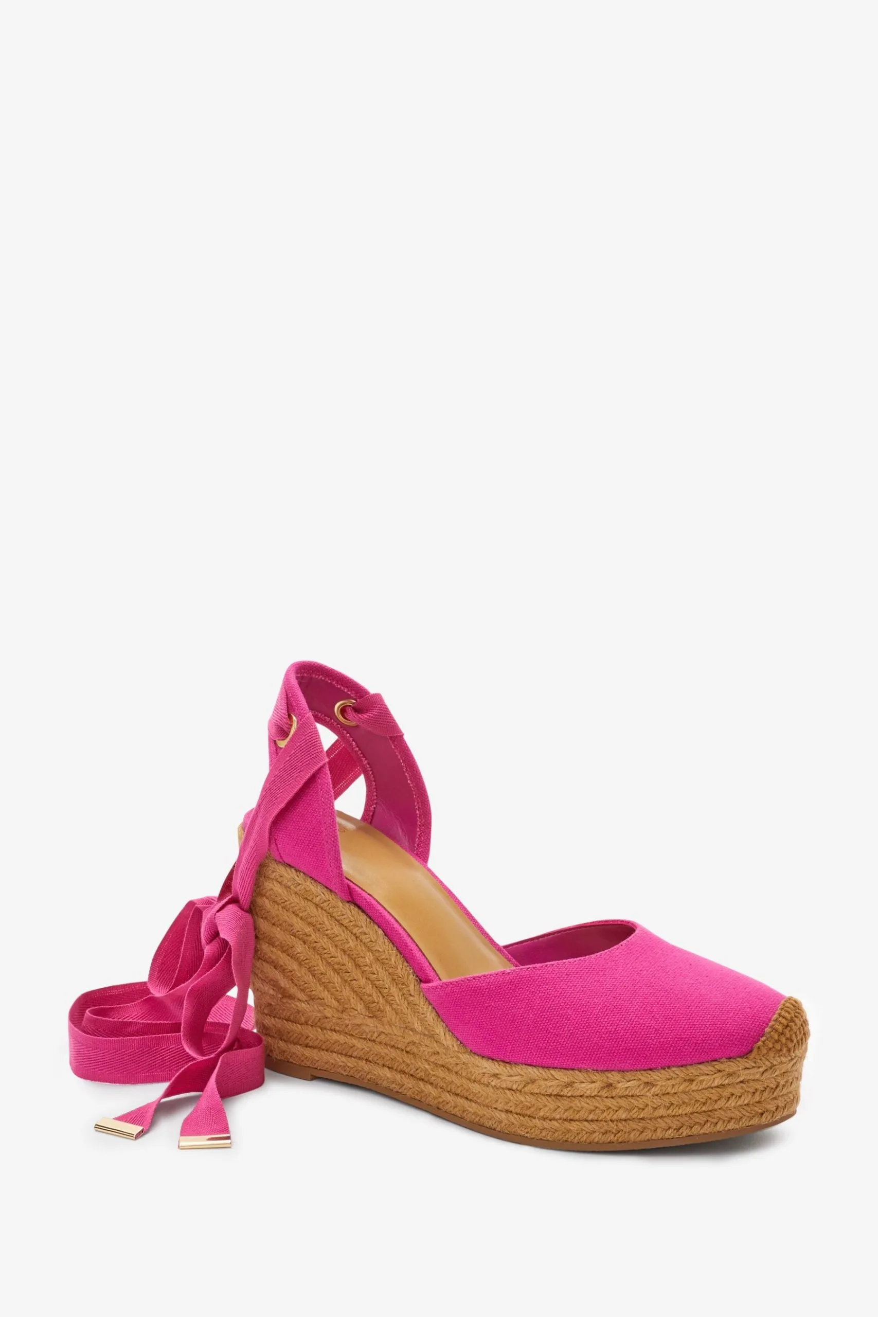 Next Forever Comfort® Tie Up Wedges 7 Next Forever Comfort® Tie Up Wedges - Image 5