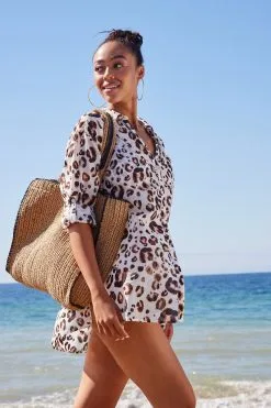 Next Cotton Beach Shirt -Women's Shirts & Blouses Sales C23 468s3