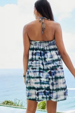 Next Halterneck Mini Summer Dress -Women's Shirts & Blouses Sales C25 167s3