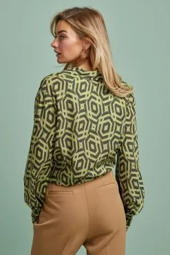 Next Tie Front Collared Long Sleeve Shirt -Women's Shirts & Blouses Sales C25 607s3