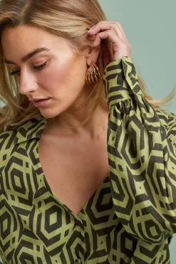 Next Tie Front Collared Long Sleeve Shirt -Women's Shirts & Blouses Sales C25 607s4