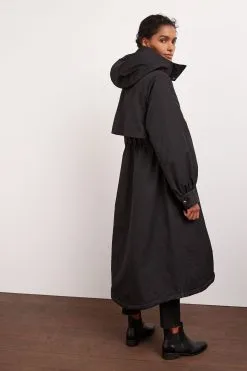 Next Black Shower Resistant Glam Hooded Parka -Women's Shirts & Blouses Sales C25 721s3