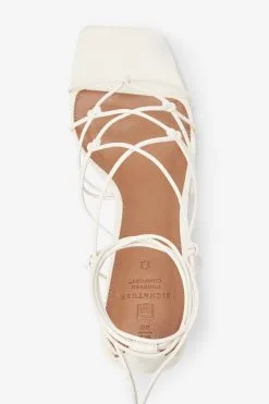 Next Signature Leather Caged Knot Block Heels -Women's Shirts & Blouses Sales C25 930s6