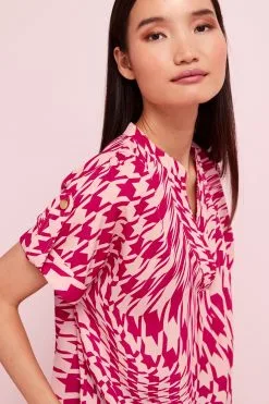 Next Overhead Longline Short Sleeve V-Neck Blouse 10 Next Overhead Longline Short Sleeve V-Neck Blouse -Women's Shirts & Blouses Sales C28 102s4