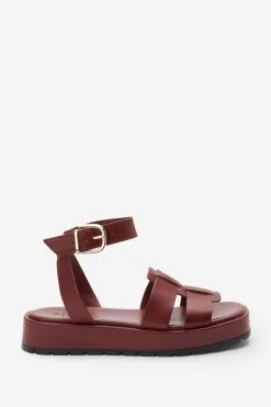 Next Forever Comfort® Leather Platform Chunky Sandals -Women's Shirts & Blouses Sales C32 157s3