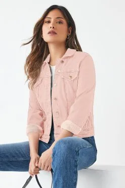 Next Fuller Bust Denim Jacket -Women's Shirts & Blouses Sales C36 761s7