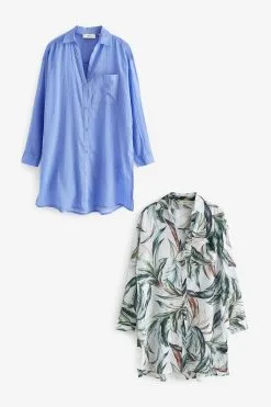 Next Beach Shirts 2 Pack