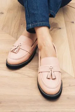Next Forever Comfort® Leather Tassel Chunky Loafer Shoes
