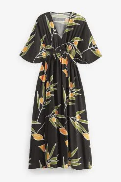 Next V-Neck Kaftan Maxi Summer Dress -Women's Shirts & Blouses Sales C42 452s5