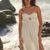 Next Bandeau Cut-Out Midi Summer Dress -Women's Shirts & Blouses Sales C43 000s