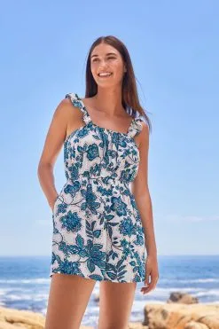 Next Frill Strap Playsuit