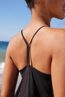 Next Racer Back V-Neck Midi Slip Summer Dress -Women's Shirts & Blouses Sales C45 354s4